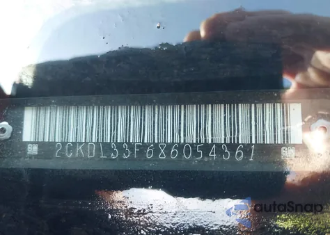 2008 Pontiac Torrent из США, поврежденный, VIN 2CKDL33F686054361